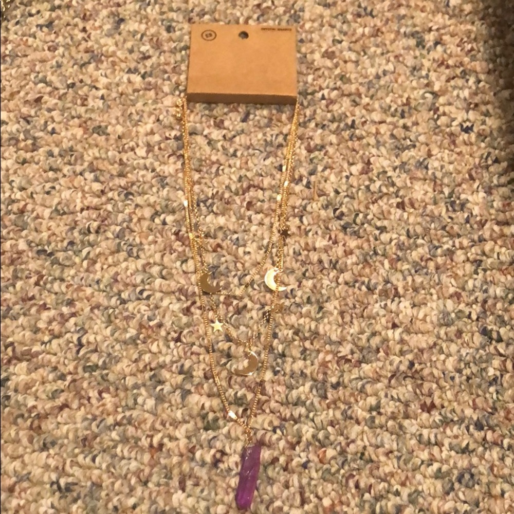 Quartz necklace